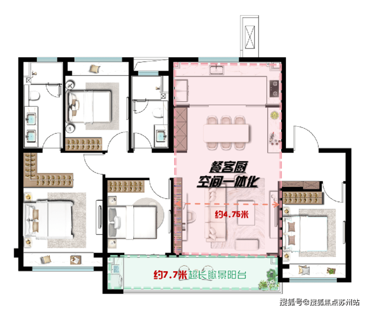 im电竞招商臻和璟园-苏州(臻和璟园)楼盘详情-最新房价+户型图+交通+小区配套(图9)